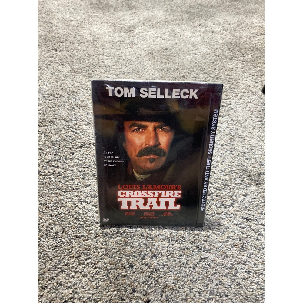 Louis L'Amour's Crossfire Trail DVD Tom Selleck Western Movie New Sealed
